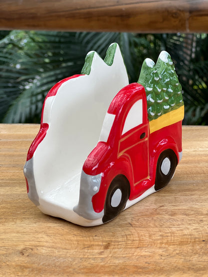 NA-SE-001 Porta Servilletas Camión Navidad
