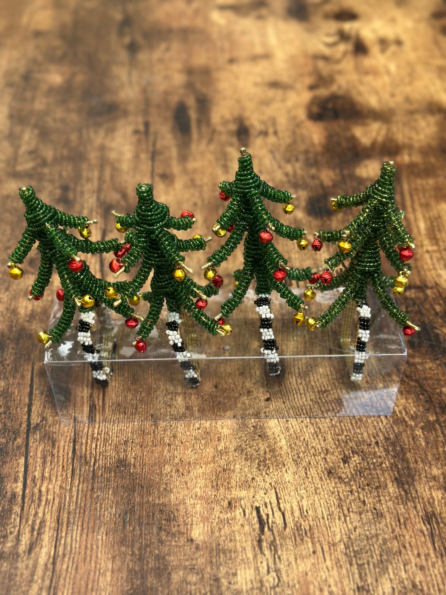 NA-SV-011 Servilletero Arbol de Navidad. Set x 8