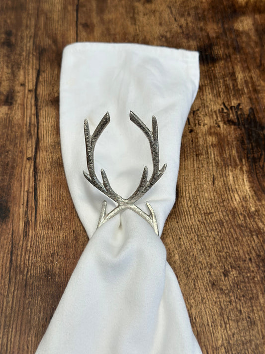 NA-SV-012 Servilletero Cuernos de Reno. Set x 8