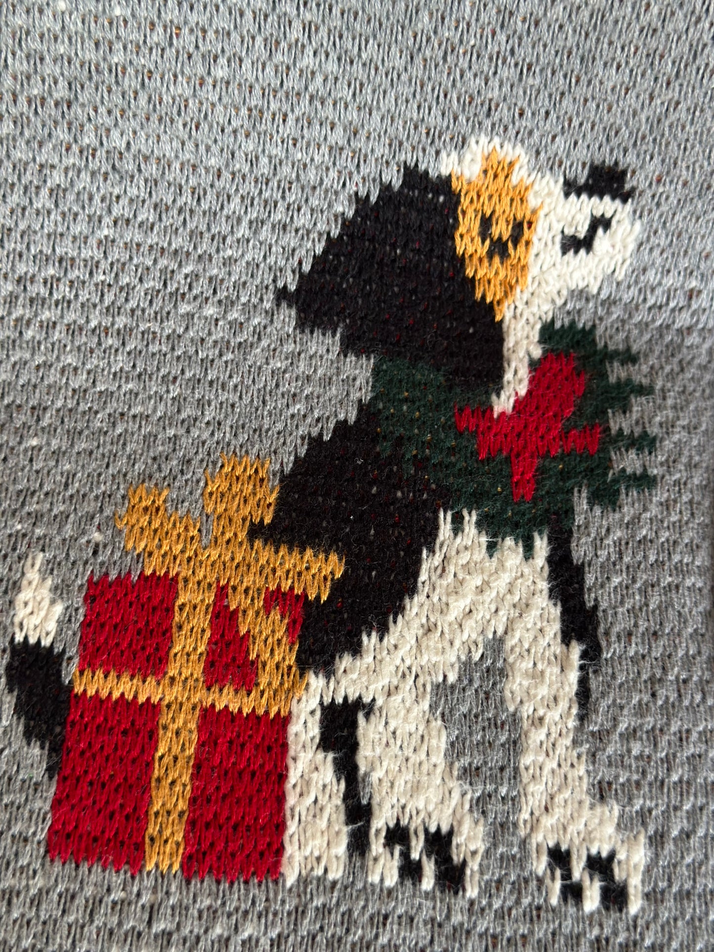 NA-TH-004 Throw Perros de Navidad, Doble faz