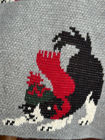 NA-TH-004 Throw Perros de Navidad, Doble faz