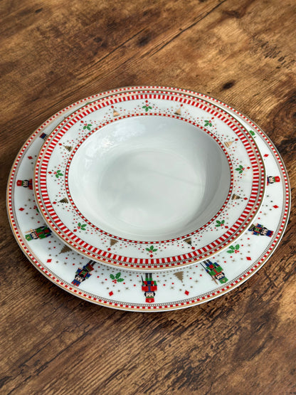 NA-VA-006 Vajilla Cascanueces x 6 Puestos Navidad