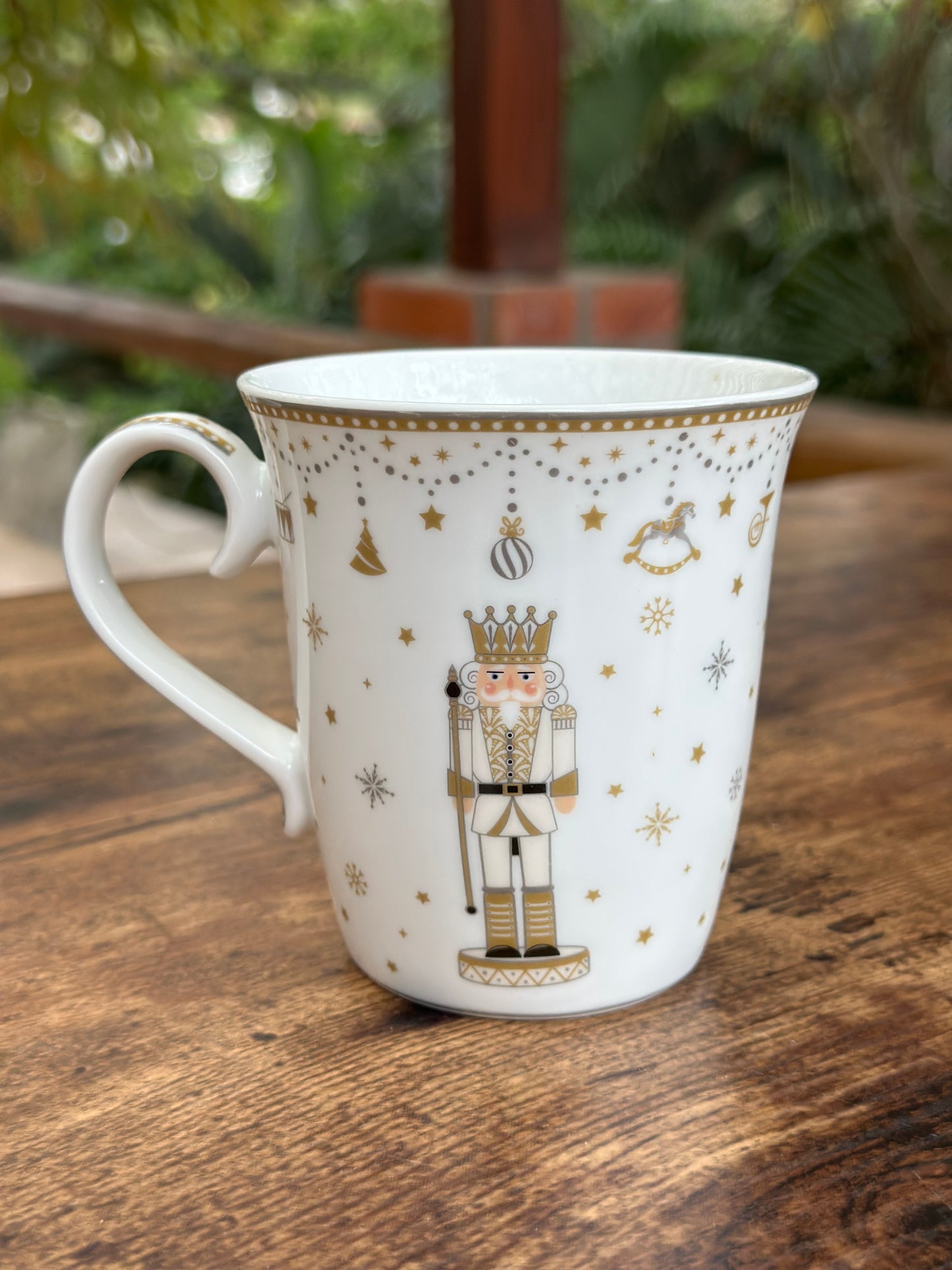 NA-VA-008 Vajilla Cascanueces Navidad Set x 4. 4 Puestos