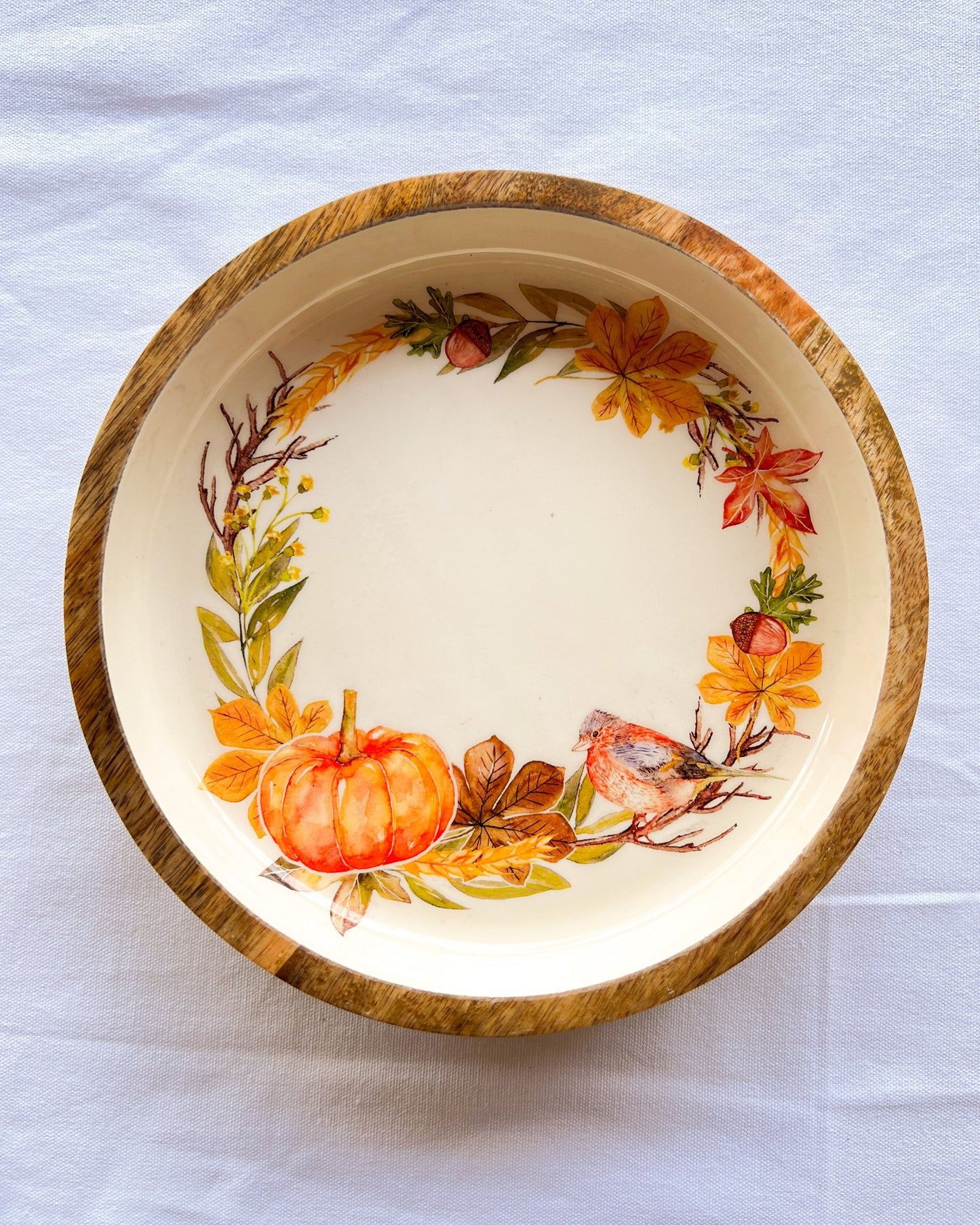 OT-BA-001 Bandeja Mediana Otoño 25cm