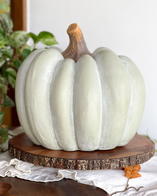 OT-DE-019 Decoración Calabaza Extra Grande 33cm Otoño