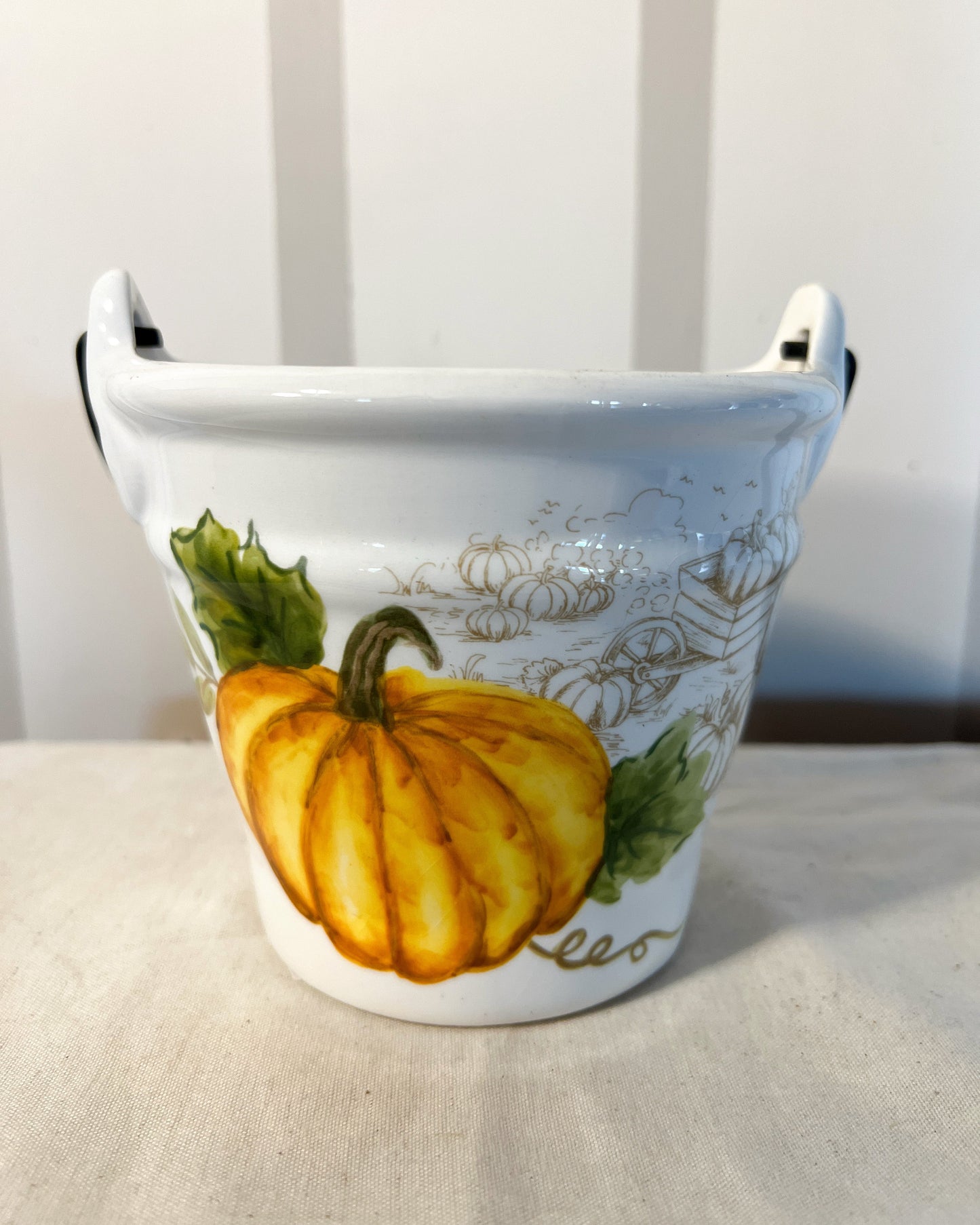 OT-DE-052 Decoración Valde Calabaza Otoño