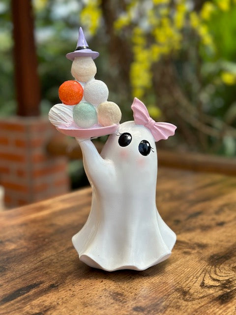 OT-DE-077 Niña Fantasma con Macarrones Halloween