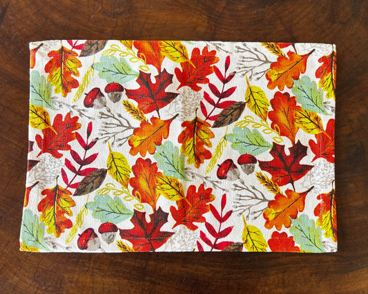 OT-IN-003 Individuales Hojas de Otoño Rectangular x 8