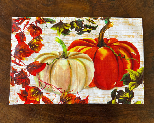 OT-IN-007 Individual Estampados Otoño Vino x 5