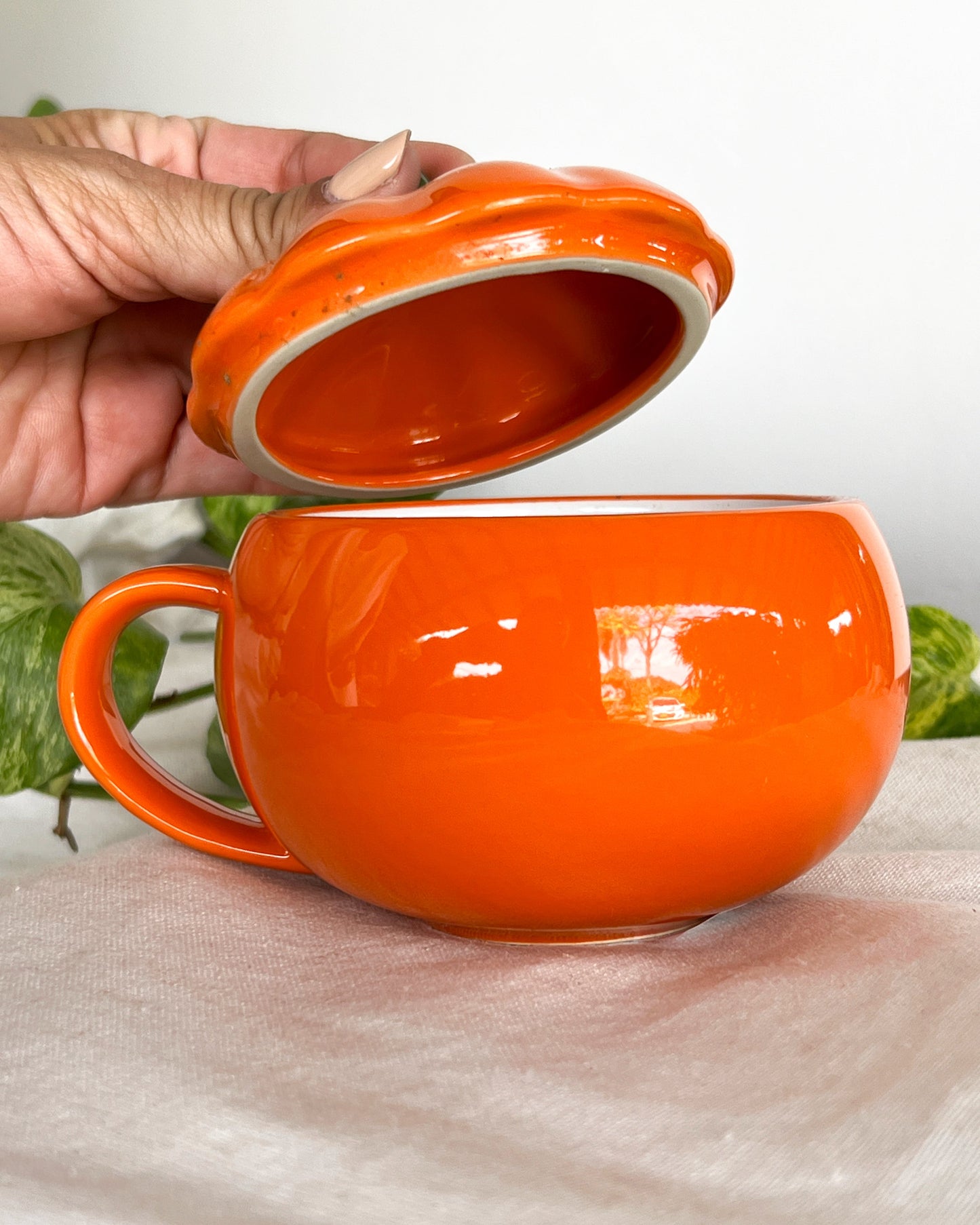 OT-PC-001 Mug Pocillo Calabaza 9cm x 6 Otoño