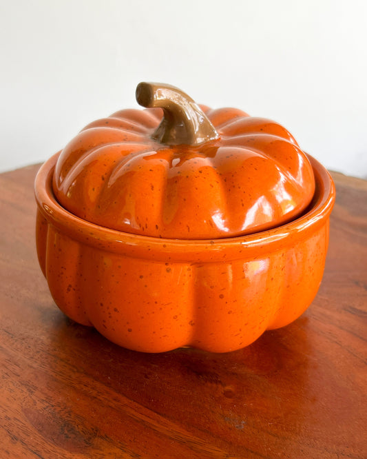 OT-SO-002 Sopera Calabaza con Puntos 13cm Otoño