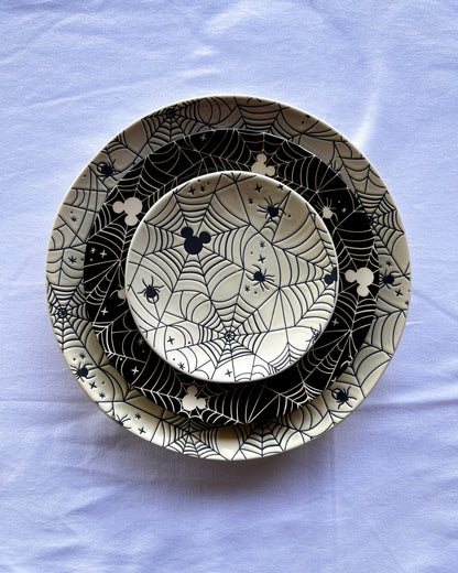 OT-VA-002 Vajilla Halloween Mickey 8 Puestos, Set x 3, 24 piezas