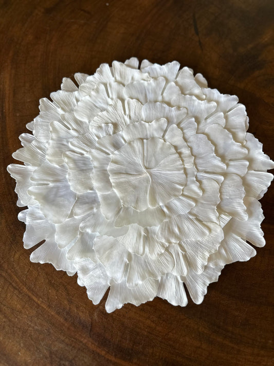 TT-IN-007 Individual Flor Blanco x 8