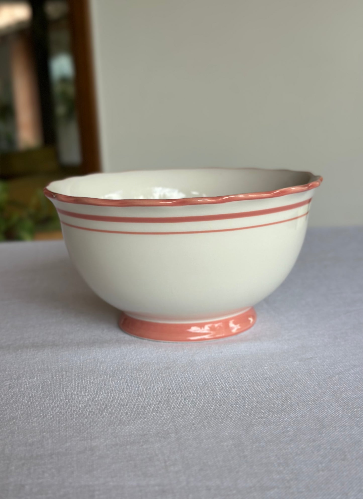 TT-VA-001 Vajilla Pastel Rosada, 8 Puestos, Set x 3. 24 Piezas