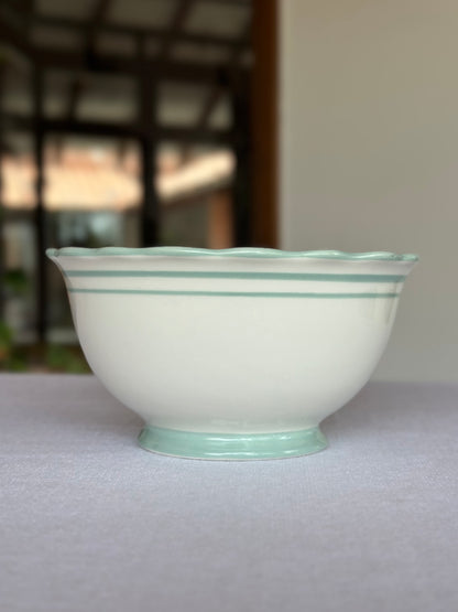 TT-VA-002 Vajilla Pastel Azul, 8 Puestos, Set x 3. 24 Piezas