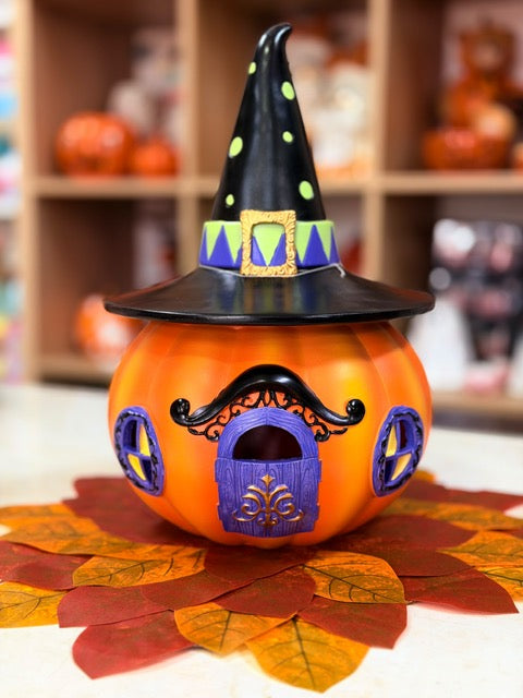 OT-DE-130 Calabaza con Gorro de Bruja