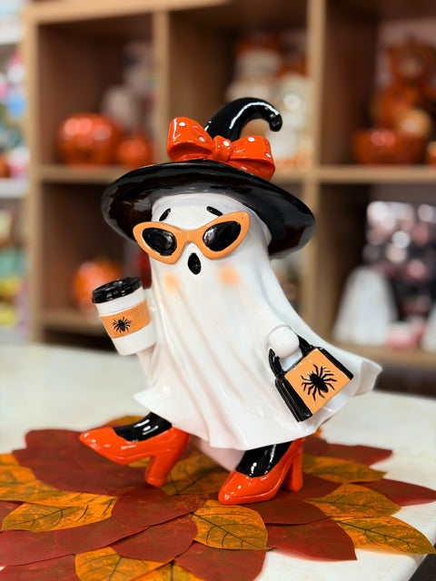 OT-DE-123 Fantasma con Tacones, Cartera y Sombrero