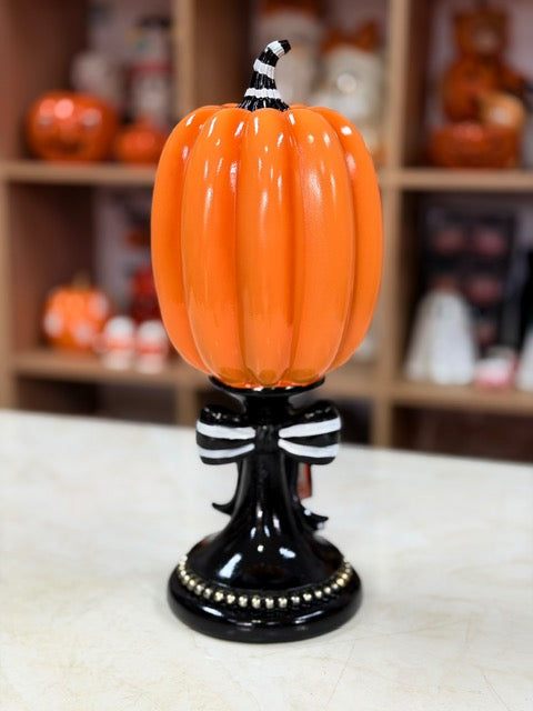OT-DE-121 Calabaza Pedestal Negro